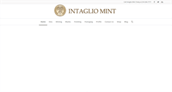 Desktop Screenshot of intagliomint.com