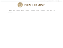 Tablet Screenshot of intagliomint.com
